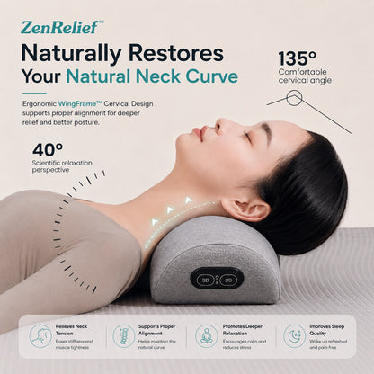 ZenRelief™ Triple Action Neck Relief Pillow