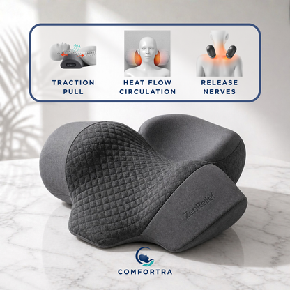 ZenRelief™ Neck Traction & Decompression Pillow Massager